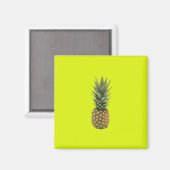 Ananas Magnet (Vorderseite/Rückseite)