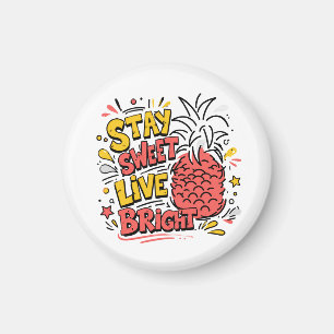 Ananas Magnet Süßer tropischer Kühlschrankmagnet