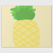 Ananas-Malerei Geschenkpapier (Flach)