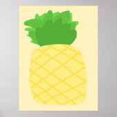 Ananas-Malerei Poster (Vorne)