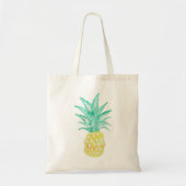 Ananas Malerei Tropische Leinwand Tasche (Vorne)