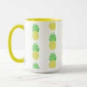 Ananas-Mandala Tasse (Links)