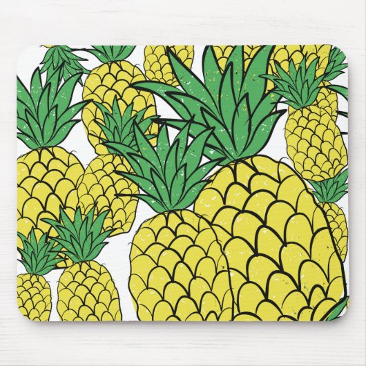 Ananas Maus Pad Mousepad (Vorne)
