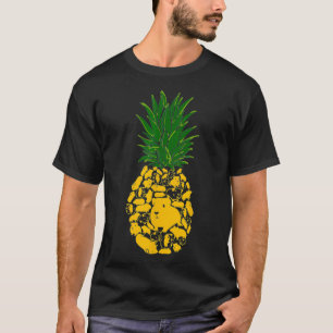 Ananas Meerschweinchen Ananas Form Meerschweinchen T-Shirt