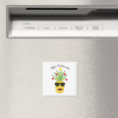 Ananas Mele Kalikimaka Magnet (In Situ (Geschirrspüler))