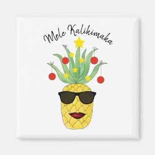 Ananas Mele Kalikimaka Magnet