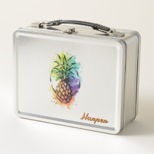 Ananas Metall Brotdose
