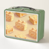 Ananas Metall Brotdose (Vorderseite)