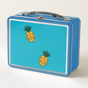 Ananas Metall Brotdose