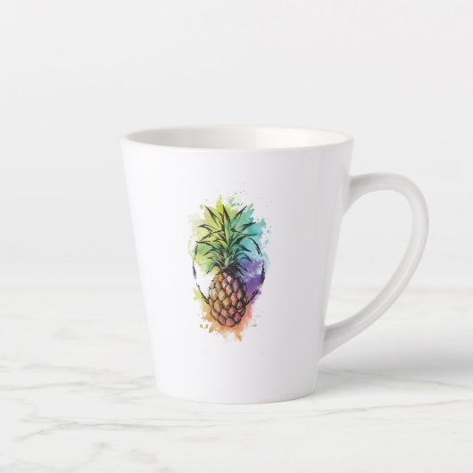 Ananas Milchtasse (Rechts)
