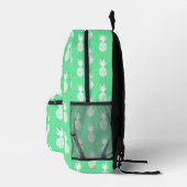 Ananas-Minzmuster Bedruckter Rucksack (Rechts)