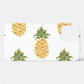 Ananas mit handgemalten Ananas, Aquarell. Case-Mate iPhone Hülle (Rückseite (Horizontal))