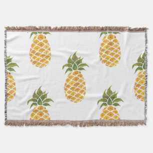 Ananas mit handgemalten Ananas, Aquarell. Decke