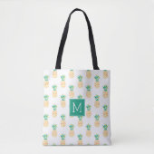 Ananas Mit Monogramm Tasche (Vorderseite)