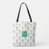 Ananas Mit Monogramm Tasche (Rückseite)