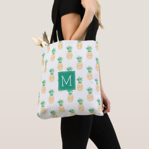 Ananas Mit Monogramm Tasche