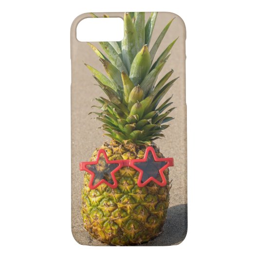 Ananas mit Stern-Sonnenbrille Case-Mate iPhone Hülle (Rückseite)