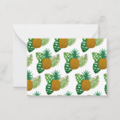 Ananas Mitteilungskarte (Rückseite)