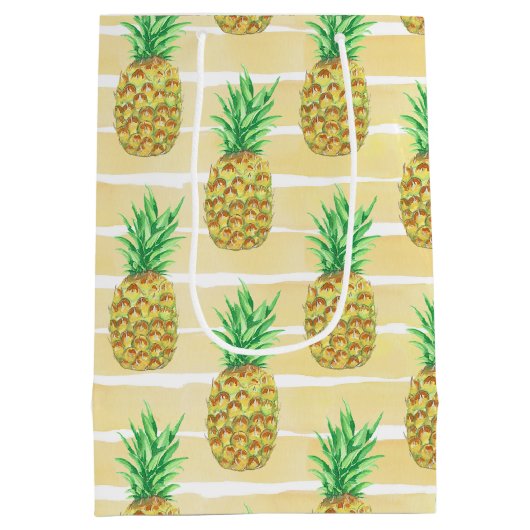 Ananas Mittlere Geschenktüte (Rückseite)
