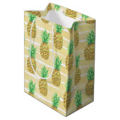 Ananas Mittlere Geschenktüte (Rückseite Schrägansicht)