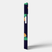 Ananas | Monogramm Case-Mate iPhone Hülle (Rückseite / Rechts)