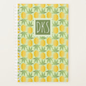 Ananas | Monogramm Planer (Vorderseite)