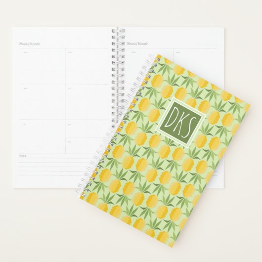 Ananas | Monogramm Planer (Anzeige)