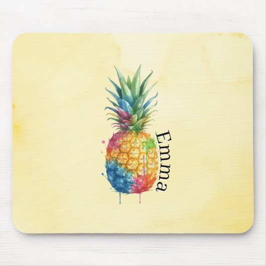 Ananas Mousepad (Vorne)