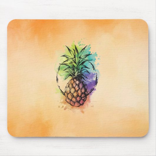 Ananas Mousepad (Vorne)