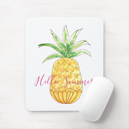 Ananas Mousepad (Mit Mouse)