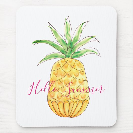 Ananas Mousepad (Vorne)