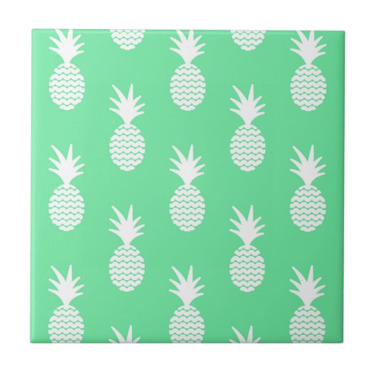 Ananas-Münzmuster Fliese (Vorderseite)