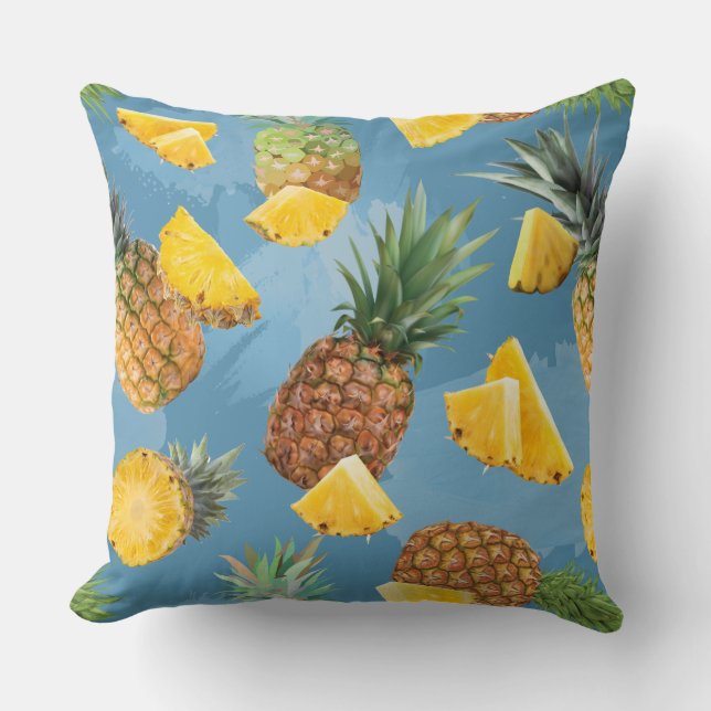 Ananas Muster 2 Kissen (Vorderseite)