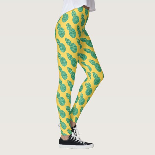 Ananas-Muster 2 Leggings (Rechts)