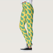Ananas-Muster 2 Leggings (Links)