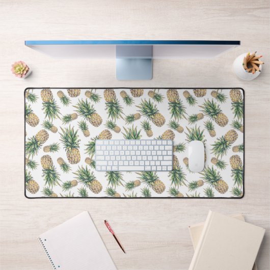Ananas-Muster 2 Schreibtischunterlage (Büro 1)