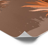 Ananas Muster 4 Poster (Ecke)