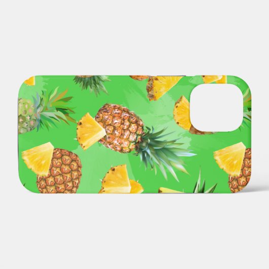 Ananas-Muster 6 Case-Mate iPhone Hülle (Rückseite (Horizontal))