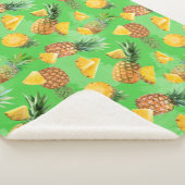 Ananas-Muster 6 Sherpadecke (3/4)