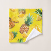 Ananas-Muster 7 Badhandtuch Set (Waschlappen)