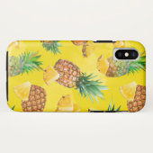 Ananas-Muster 7 Case-Mate iPhone Hülle (Rückseite (Horizontal))