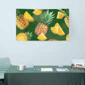 Ananas-Muster 9 Banner (Messeveranstaltung)