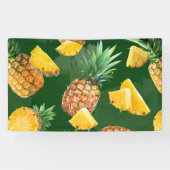 Ananas-Muster 9 Banner (Horizontal)