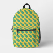 Ananas-Muster Bedruckter Rucksack (Vorderseite)