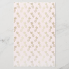 Ananas-Muster Briefpapier