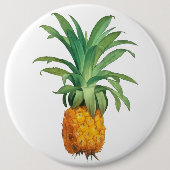 Ananas-Muster Button (Vorderseite)