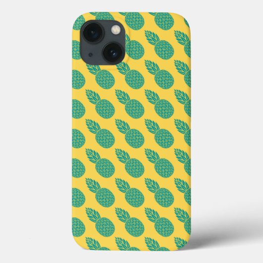 Ananas-Muster Case-Mate iPhone Hülle (Rückseite)
