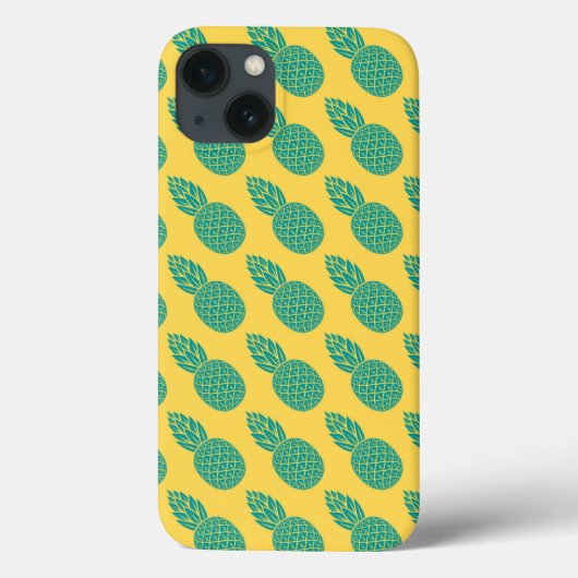 Ananas-Muster Case-Mate iPhone Hülle (Rückseite)