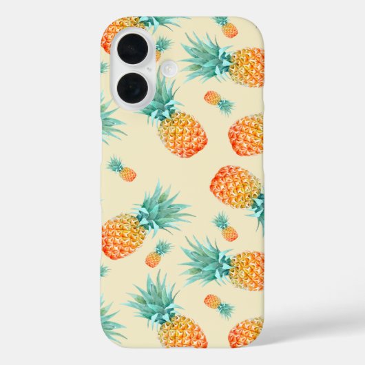 Ananas-Muster Case-Mate iPhone Hülle (Rückseite)