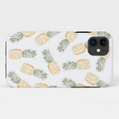 Ananas-Muster Case-Mate iPhone Hülle (Rückseite (Horizontal))